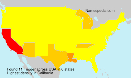 Surname Tugger in USA Surname Tugger in USA