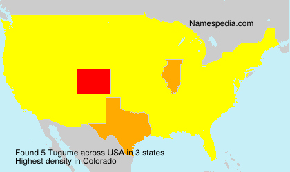 Surname Tugume in USA Surname Tugume in USA