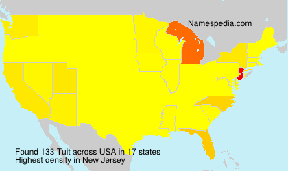 Surname Tuit in USA Surname Tuit in USA