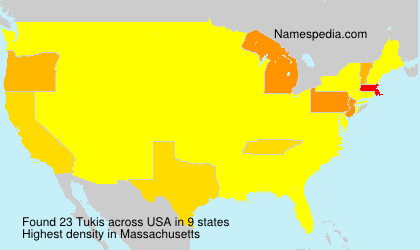 Surname Tukis in USA Surname Tukis in USA