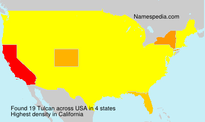 Surname Tulcan in USA Surname Tulcan in USA