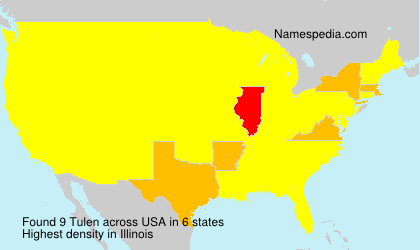 Surname Tulen in USA Surname Tulen in USA