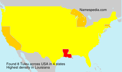 Surname Tuleu in USA Surname Tuleu in USA