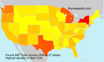 Surname Tullar in USA Surname Tullar in USA