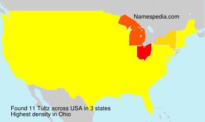 Surname Tultz in USA Surname Tultz in USA