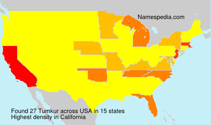 Surname Tumkur in USA Surname Tumkur in USA