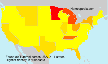 Surname Tummel in USA Surname Tummel in USA