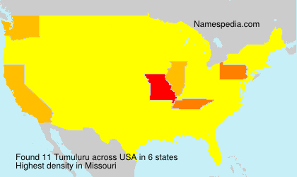 Surname Tumuluru in USA Surname Tumuluru in USA