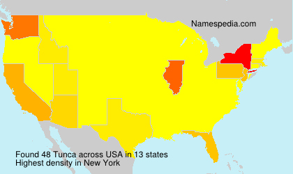 Surname Tunca in USA Surname Tunca in USA