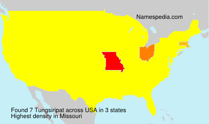 Surname Tungsiripat in USA Surname Tungsiripat in USA