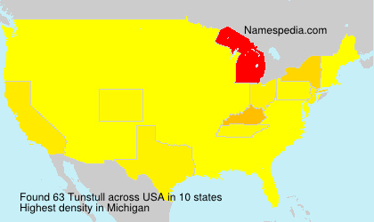 Surname Tunstull in USA Surname Tunstull in USA