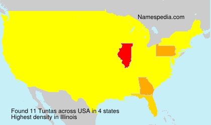 Surname Tuntas in USA Surname Tuntas in USA