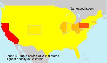 Surname Tupta in USA Surname Tupta in USA