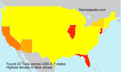 Surname Turai in USA Surname Turai in USA