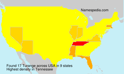 Surname Turange in USA Surname Turange in USA