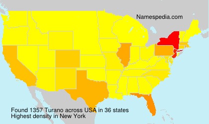 Surname Turano in USA Surname Turano in USA