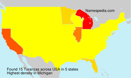 Surname Turanzas in USA Surname Turanzas in USA