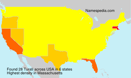 Surname Turati in USA Surname Turati in USA