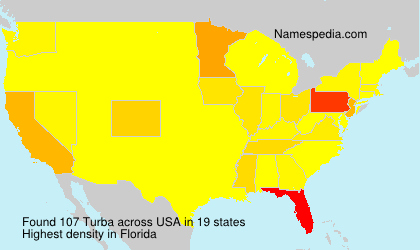 Surname Turba in USA Surname Turba in USA