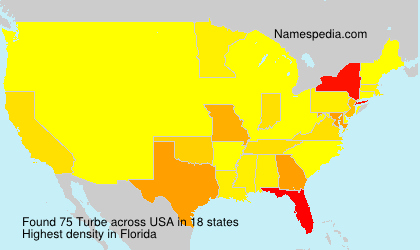 Surname Turbe in USA Surname Turbe in USA