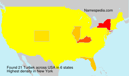 Surname Turbek in USA Surname Turbek in USA