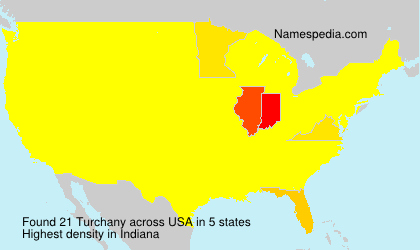 Surname Turchany in USA Surname Turchany in USA