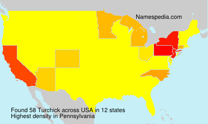 Surname Turchick in USA Surname Turchick in USA