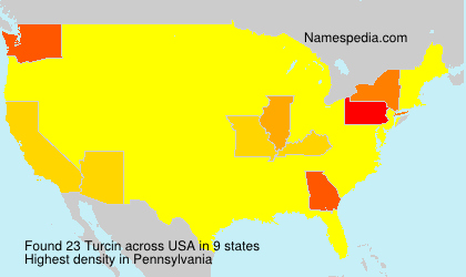 Surname Turcin in USA Surname Turcin in USA