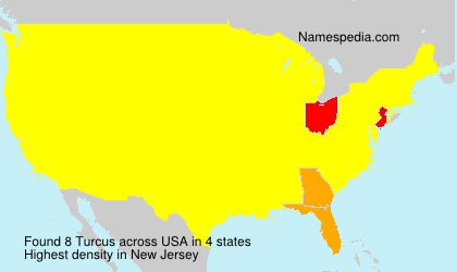 Surname Turcus in USA Surname Turcus in USA