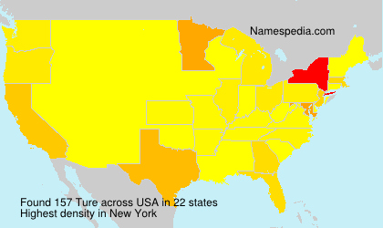 Surname Ture in USA Surname Ture in USA
