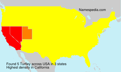 Surname Turfley in USA Surname Turfley in USA