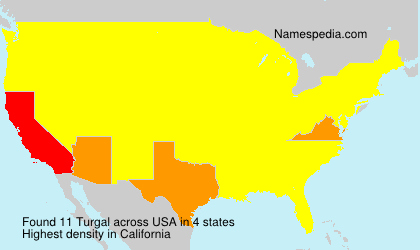 Surname Turgal in USA Surname Turgal in USA
