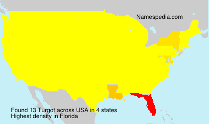 Surname Turgot in USA Surname Turgot in USA