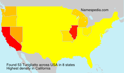 Surname Turigliatto in USA Surname Turigliatto in USA