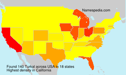 Surname Turkal in USA Surname Turkal in USA