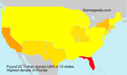 Surname Turkan in USA Surname Turkan in USA