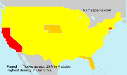 Surname Turkis in USA Surname Turkis in USA