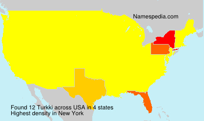 Surname Turkki in USA Surname Turkki in USA