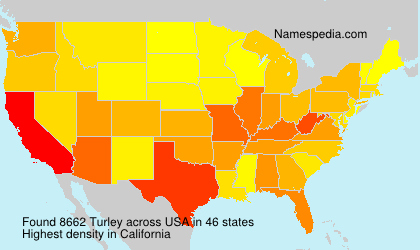 Surname Turley in USA Surname Turley in USA