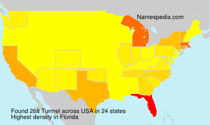 Surname Turmel in USA Surname Turmel in USA