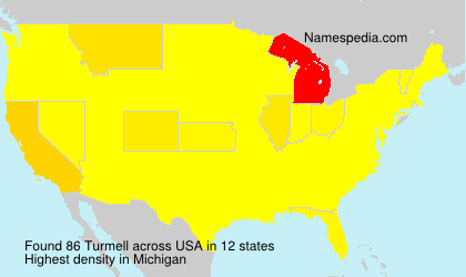 Surname Turmell in USA Surname Turmell in USA