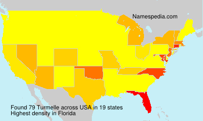 Surname Turmelle in USA Surname Turmelle in USA