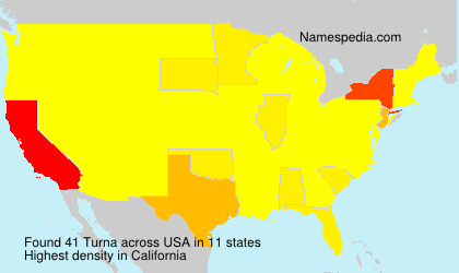 Surname Turna in USA Surname Turna in USA
