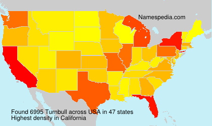 Surname Turnbull in USA Surname Turnbull in USA