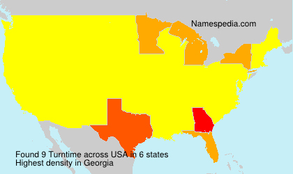 Surname Turntime in USA Surname Turntime in USA