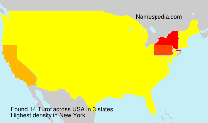 Surname Turof in USA Surname Turof in USA