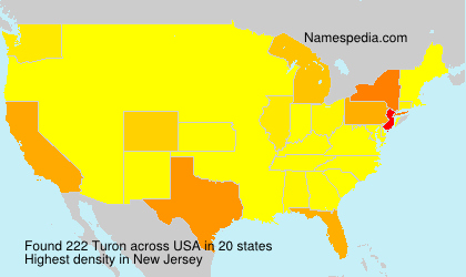 Surname Turon in USA Surname Turon in USA