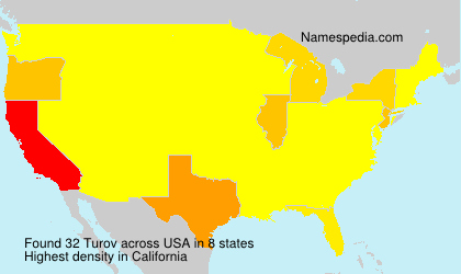 Surname Turov in USA Surname Turov in USA