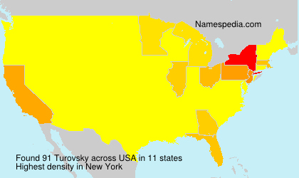 Surname Turovsky in USA Surname Turovsky in USA