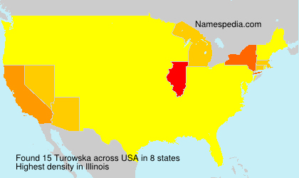 Surname Turowska in USA Surname Turowska in USA
